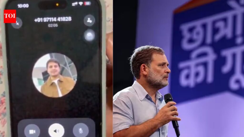 ‘PR tactics get exposed on camera’: BJP alleges influencers were offered Rs 25,000 to attend Rahul Gandhi event | Delhi News