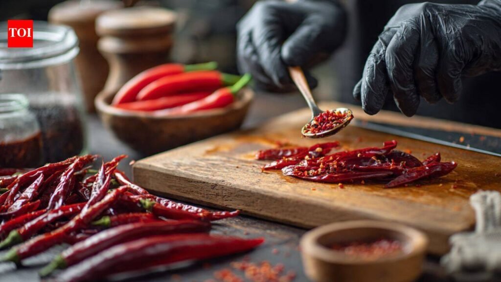 5 easy tricks to remove dried red chilli seeds without touching them |