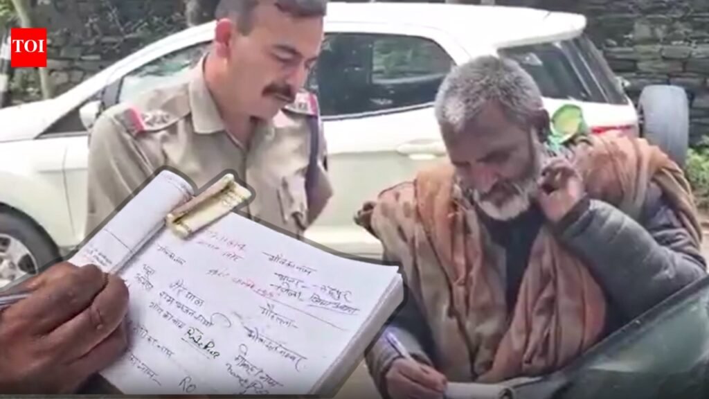 Missing from home for 10 years, UP man could not tell police where he belonged; one word he wrote in a diary led them to his family
