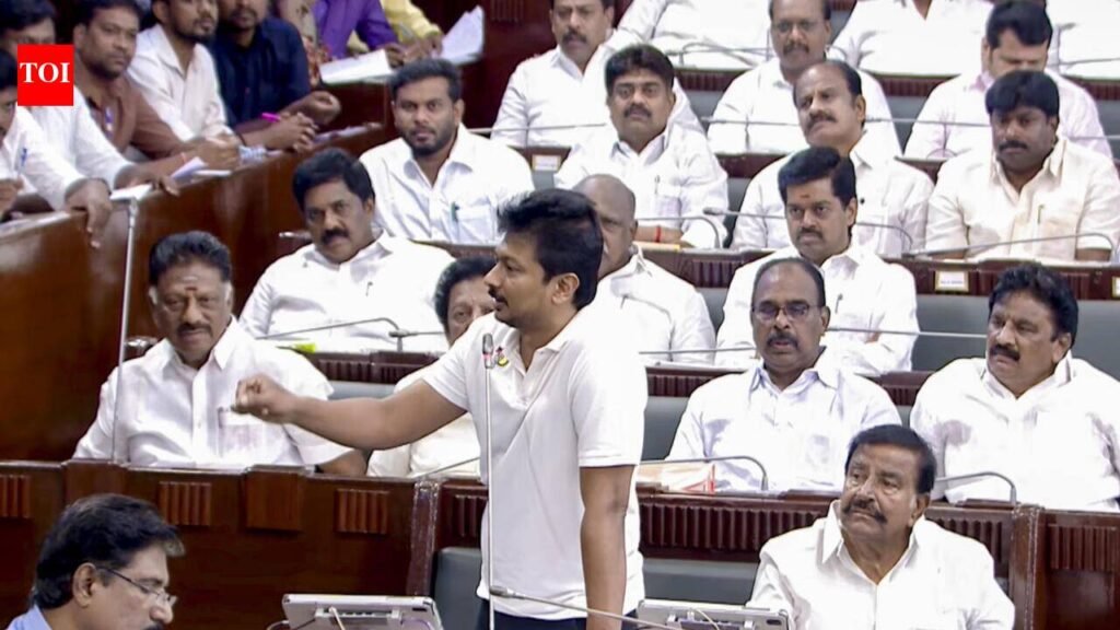 In TN assembly: DMK questions Vijay’s shift in delimitation stand, TVK ministers reject charge | Chennai News