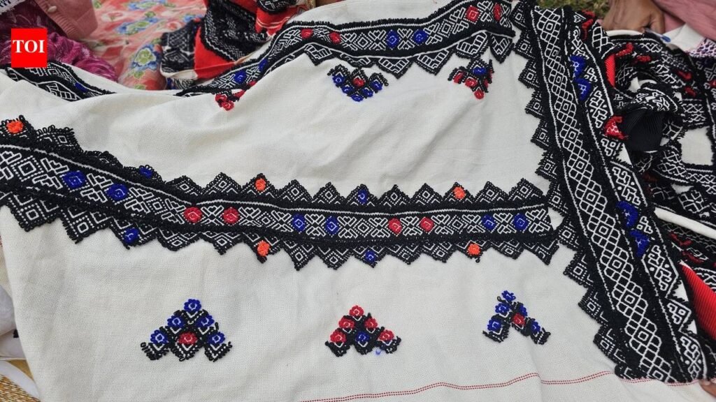 BHU study explores ways to sustain Toda embroidery through policy support | Varanasi News