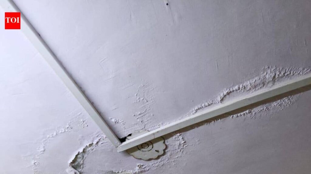 Barely 4 Years Old, Ajni Railway Quarters Develop Leaks, Peeling Plaster; Safety Concerns Rise | Nagpur News