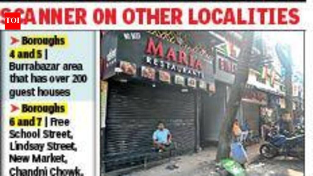Over 52 hotels in New Market area close down after KMC, fire department slap notice | Kolkata News