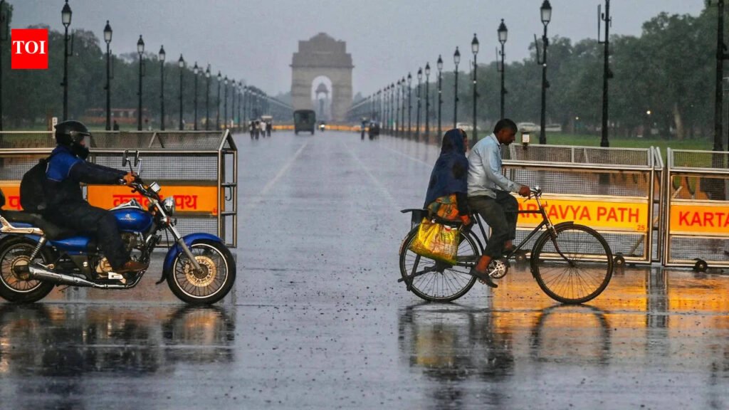 Weather tomorrow: IMD forecasts heavy rain in several states; Delhi-NCR to continue with light rain | Delhi News