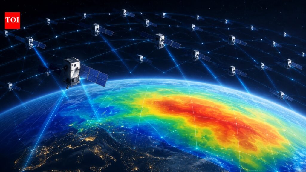 Researchers turned data from roughly 1,200 Starlink satellites into a giant scanner for Earth’s upper atmosphere, mapping a hard-to-observe region around 500 kilometres above the planet