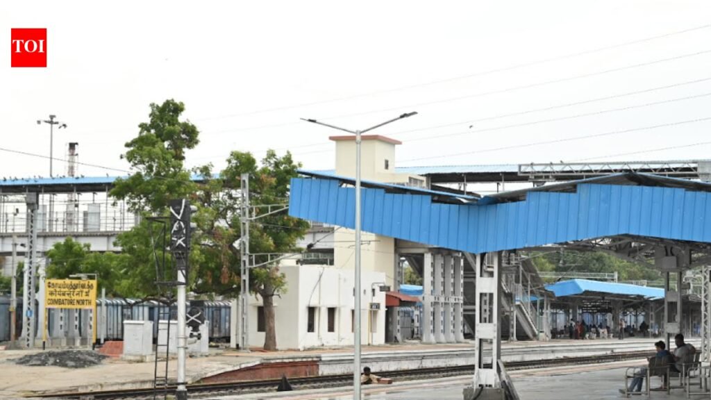 Railways planning to relocate Coimbatore North goods shed to Thudiyalur | Coimbatore News