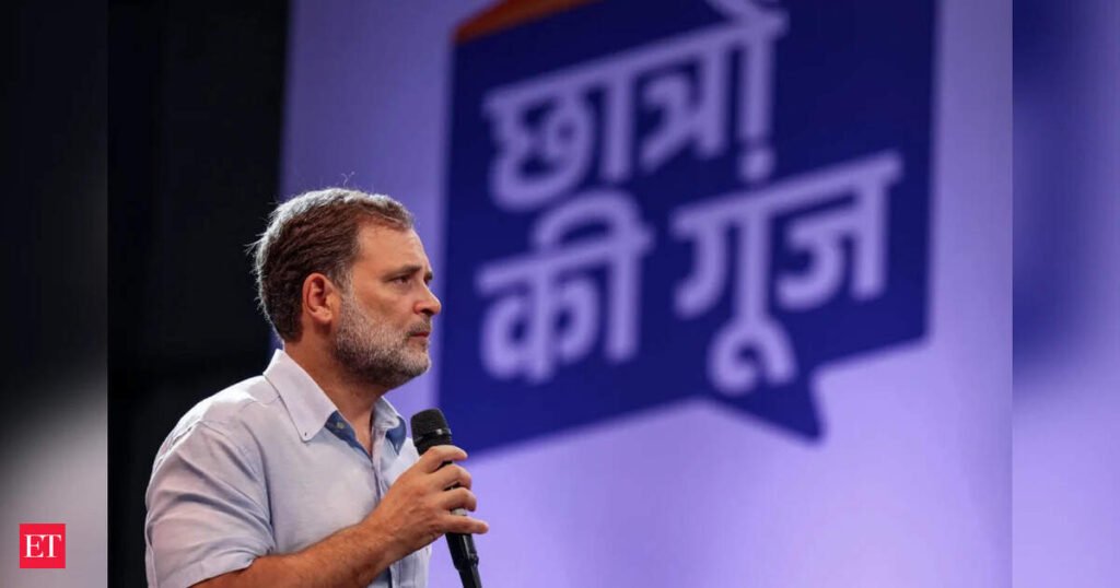 Rahul Gandhi says women belong to themselves, rejects Manusmriti’s prescription about their identity