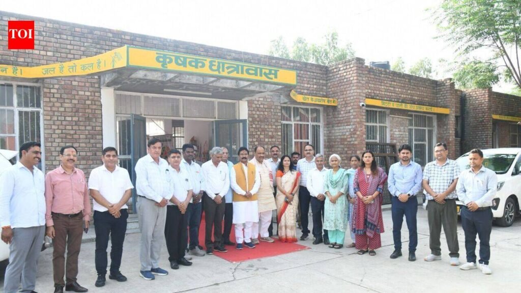 MP Assembly panel visits Krishi Vigyan Kendra in Kurukshetra to study crop residue management | Chandigarh News