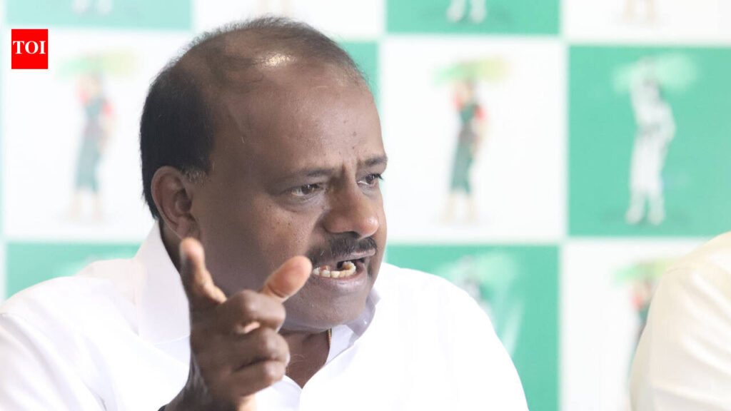 Kumaraswamy alleges irregularities in NICE project, seeks release of documents | Mysuru News