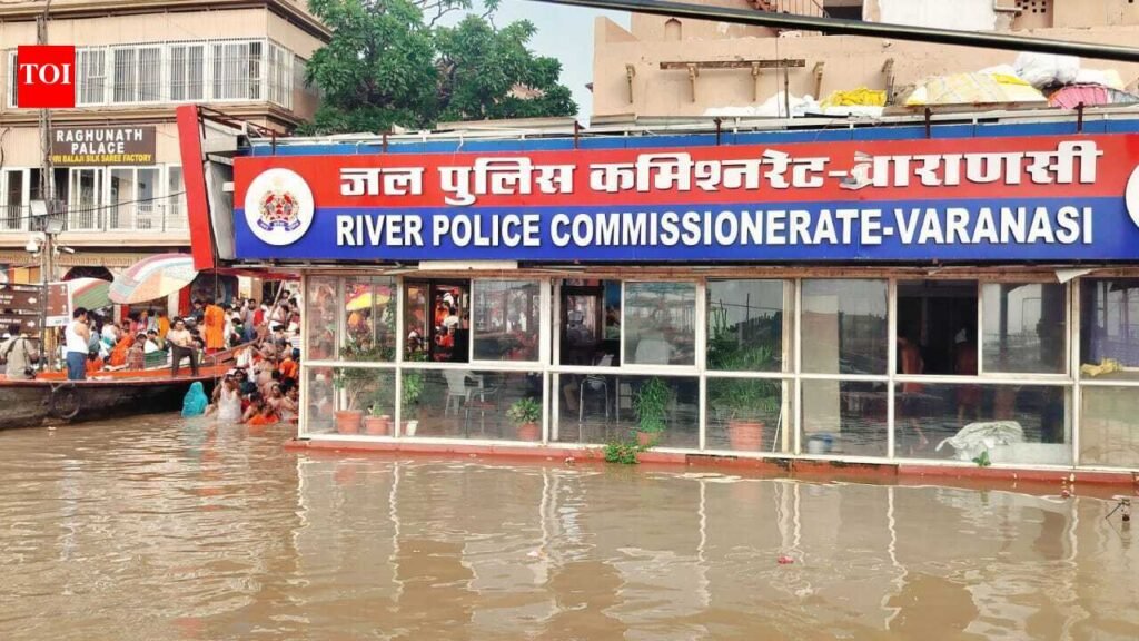 Ganga nears warning mark in Varanasi, all 86 ghats submerged | Varanasi News