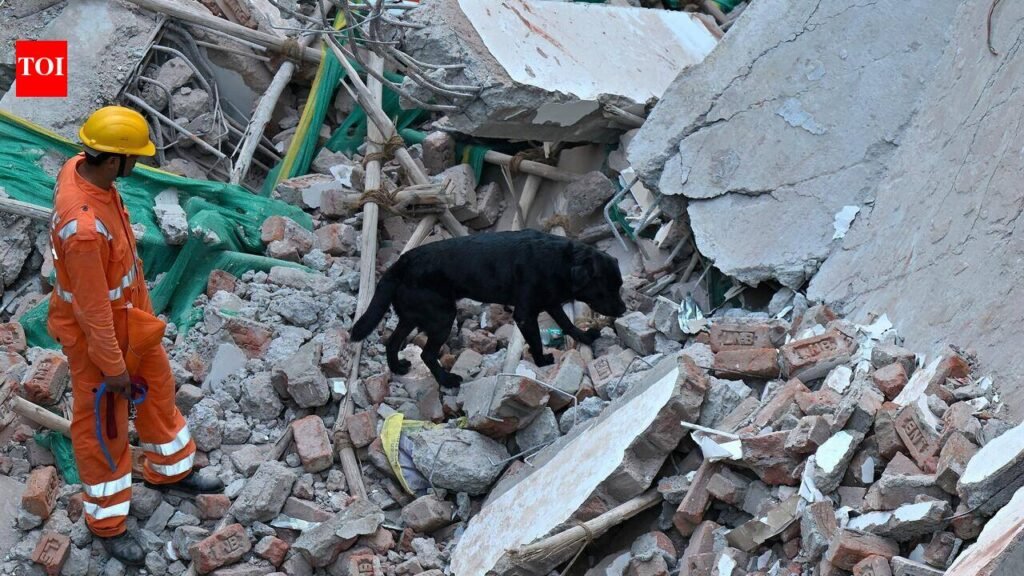 Unapproved, poorly built: Kondapur collapse exposes enforcement gaps | Hyderabad News