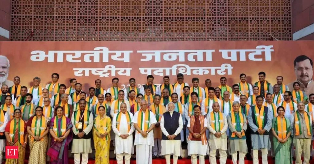 PM Narendra Modi meets BJP’s new office-bearers, urges stronger connect with people
