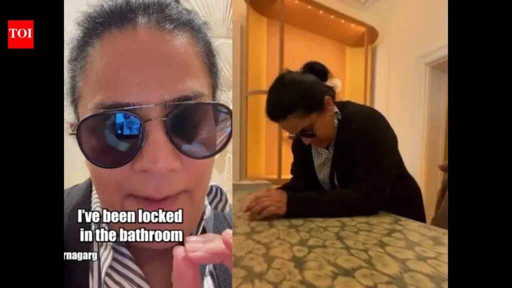 ‘No one said a word, apologised or even made eye contact with me’: Indian-American comedian Zarna Garg says she was trapped in Hermès bathroom for 80 minutes in Berlin