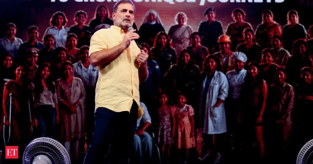 Rahul Gandhi’s Pune student event a ‘political comedy show’: BJP