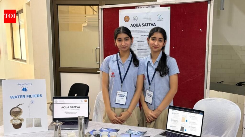 Cost-Effective Water Filter: Delhi-NCR twin sisters turn okra, fenugreek and rice husk into a Rs 100 electricity-free water filter; IIT Delhi tests show up to 93% removal of PFAS