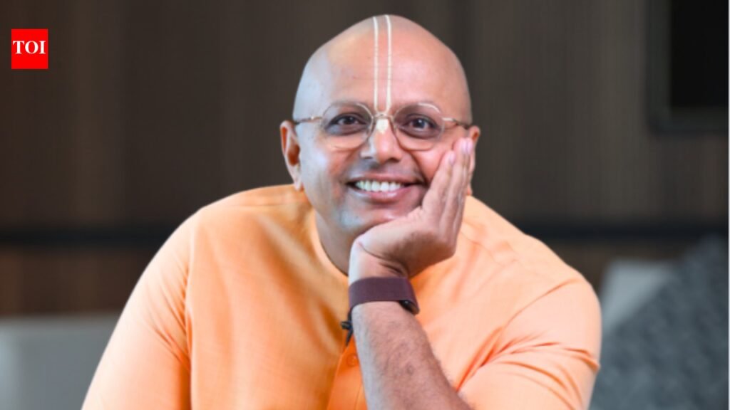 “Don’t just be the needle, be the needle and thread”: Gaur Gopal Das on the one thing that can help relationships heal after fights