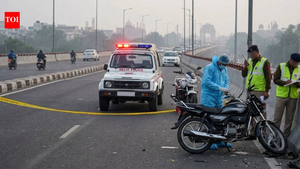 19-year-old dies after truck hits motorcycle at Delhi’s IP Flyover | Delhi News