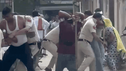 Delhi cops attacked with chilli powder, bricks and sticks in Mukundpur; 3 injured | Delhi News