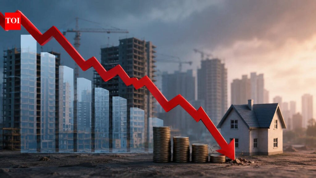 Housing sales hit a speed bump as listed developers’ bookings fall 21% |
