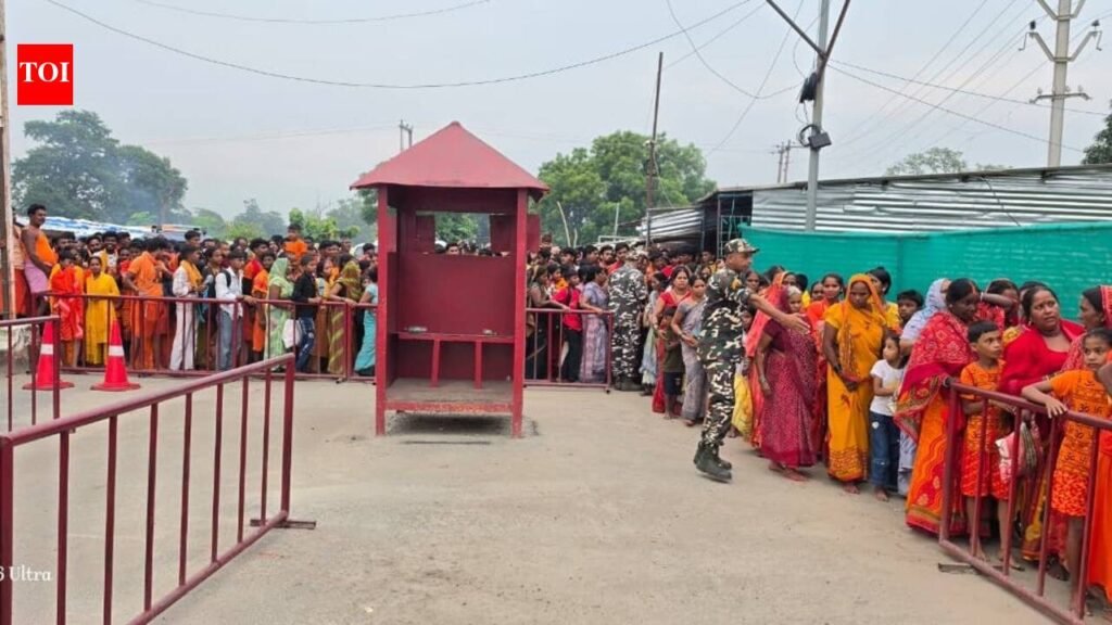 High alert along Indo-Nepal border ahead of last Somwari of Shrawan | Patna News