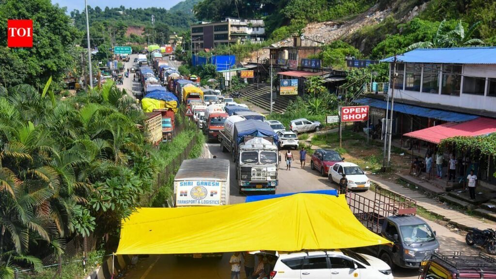 Talks bring hope, normal vehicle movement may take 2-3 days | Guwahati News