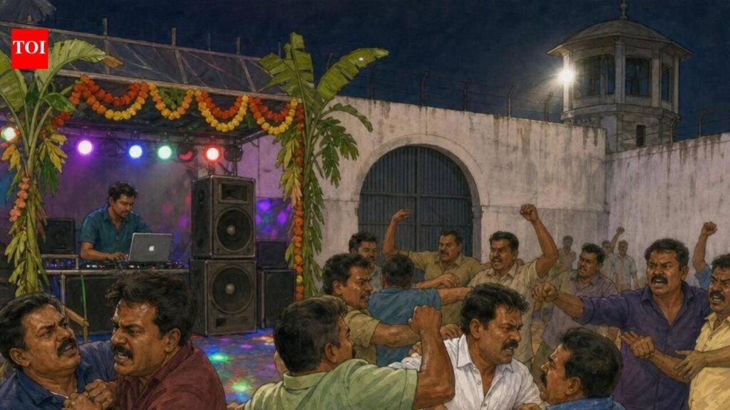 Jail staff clash during Onam event at Poojappura | Thiruvananthapuram News