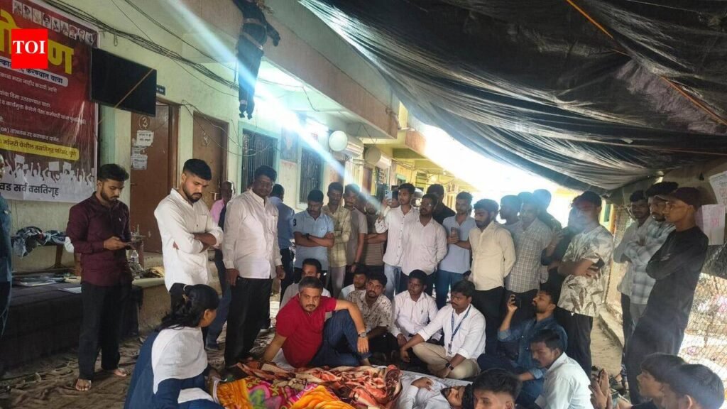 Tribal students protest age cap to reside in govt hostel | Pune News