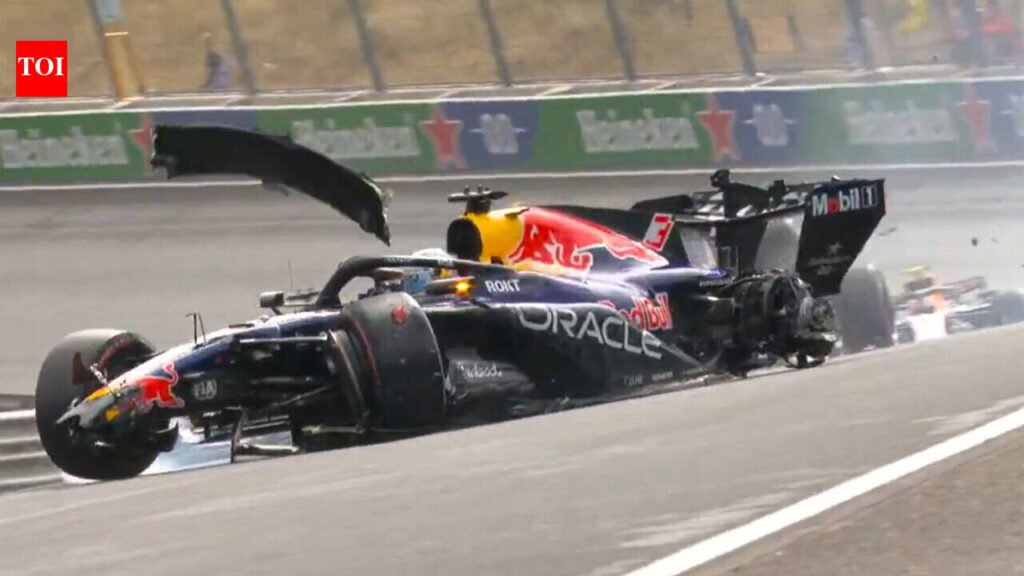 Watch: Max Verstappen’s horrific Dutch GP crash as Lando Norris wins chaotic race | Racing News