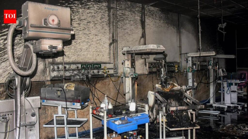 Silent alarms, failed sprinklers, babies covered in soot: Families recount Amravati NICU fire horror | Nagpur News