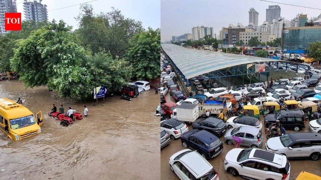 ‘Strait of Gurgaon’: Rain jibes flood social media as city, suburbs face waterlogging | Gurgaon News