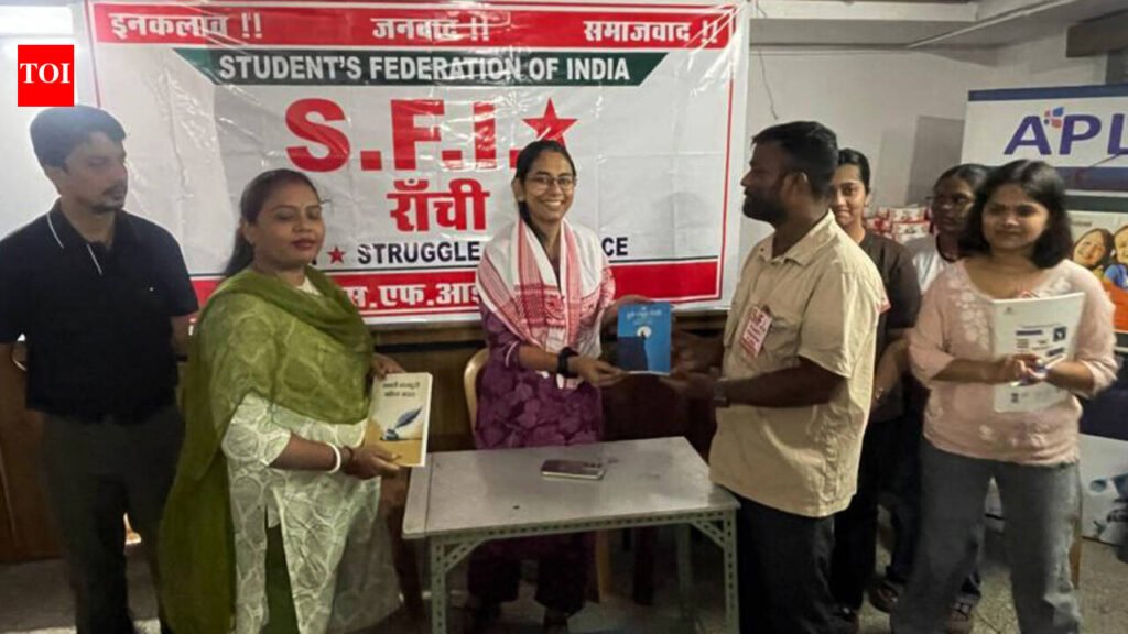 SFI to launch campaign in Jharkhand to improve school education | Ranchi News