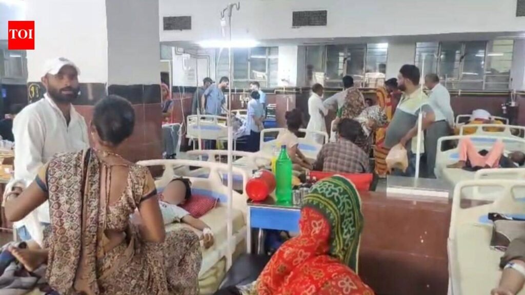 27 students fall ill after eating mid-day meal at Kota school | Jaipur News