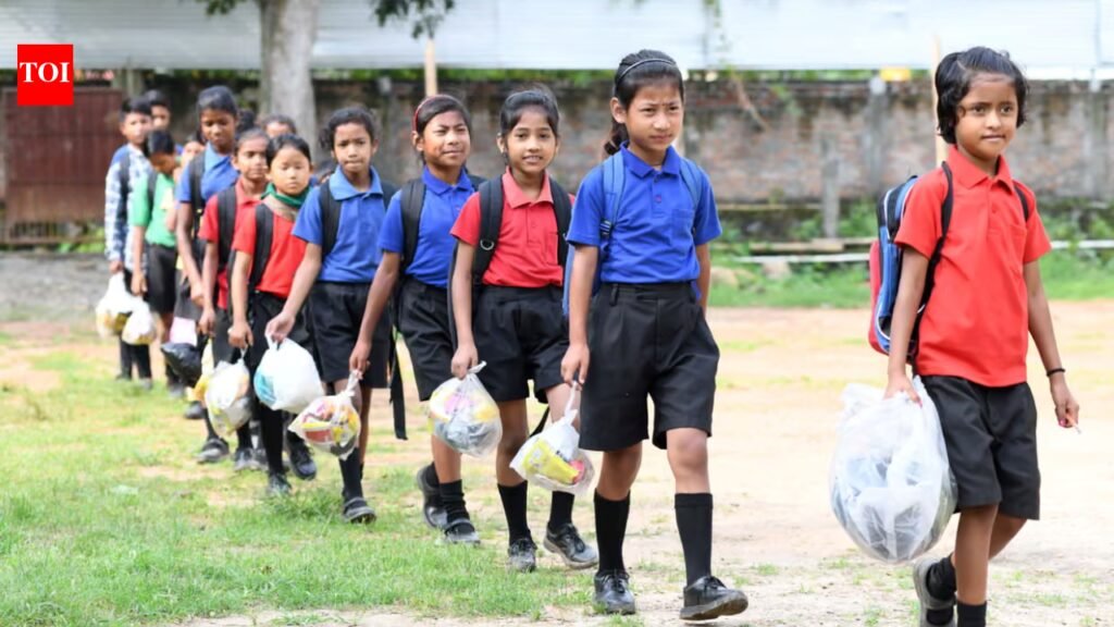 In this Assam school, children pay their fees with plastic waste: How Akshar School is turning trash into a tool for education |