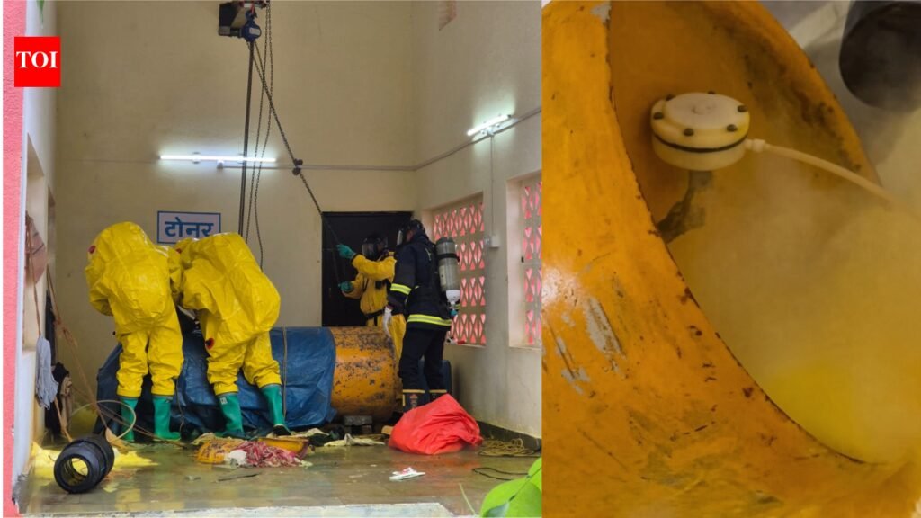Gasping for breath, running for their lives: Inside Nagpur’s chlorine gas leak horror that hospitalised 56 | Nagpur News