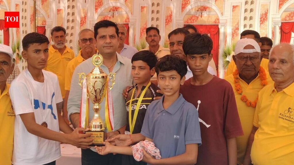 31st Rajasthan State-Level Road Cycling Championship: Bikaner cyclists dominate to emerge champions | Jaipur News