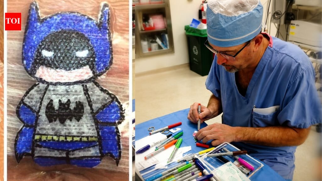 Meet Dr. Robert Parry: Ohio pediatric surgeon draws cartoons on kids’ bandages after surgery, creating 10,000 moments of joy | World News