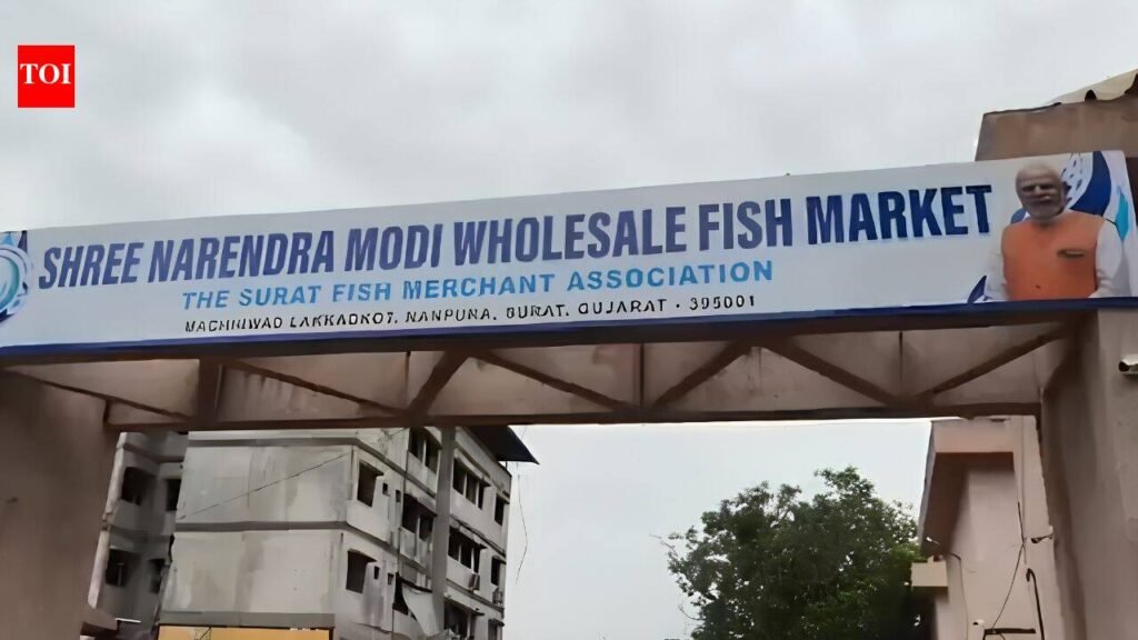 Surat fish market named after PM Modi sparks row; civic body says approval pending | Surat News