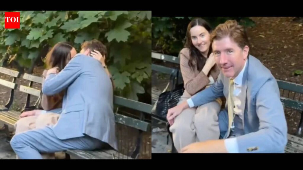 Married NYC lawyer getting fired after his video of smooching 29-year-old colleague in Central Park goes viral