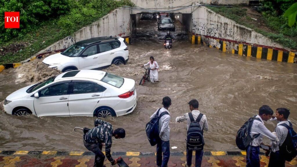 Greater Noida West residents demand urgent road repairs amid waterlogging | Noida News
