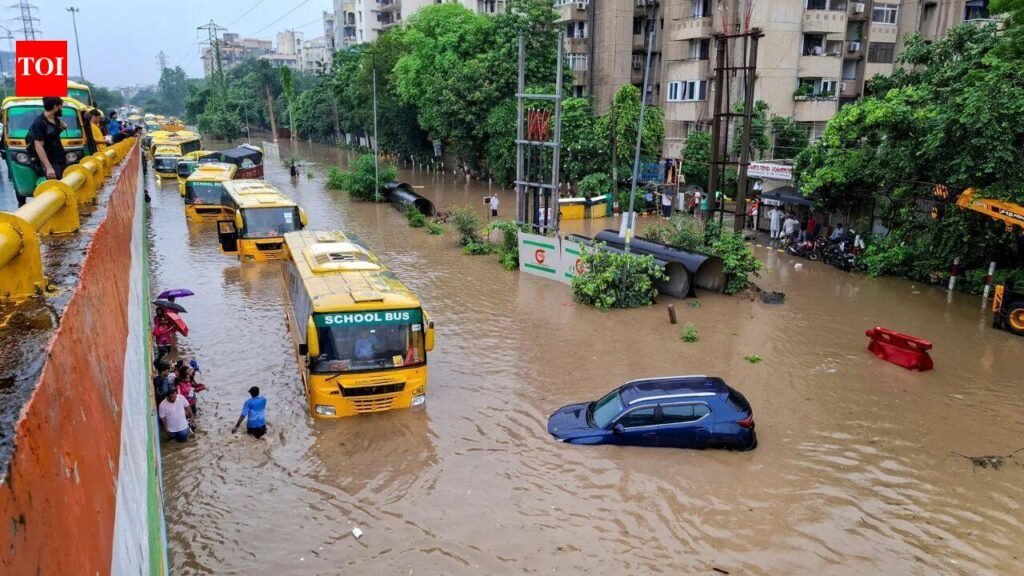 Gurgaon issues monsoon safety rules for school buses; waterlogged routes barred | Gurgaon News