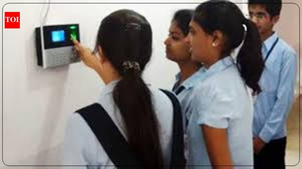 Pilot drive for students’ biometric attendance from today | Bhubaneswar News
