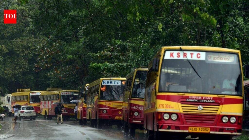 Stones pelted at Priyadarshini buses parked at Kallara | Thiruvananthapuram News