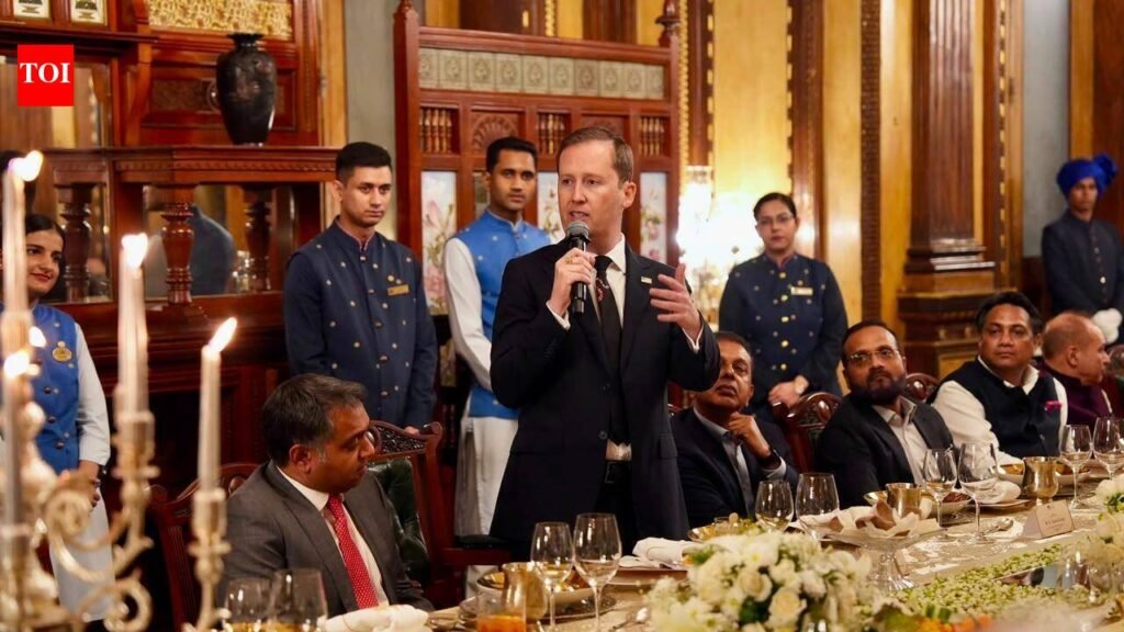US envoy eyes stronger trade, tech ties with Telangana, A | Hyderabad News