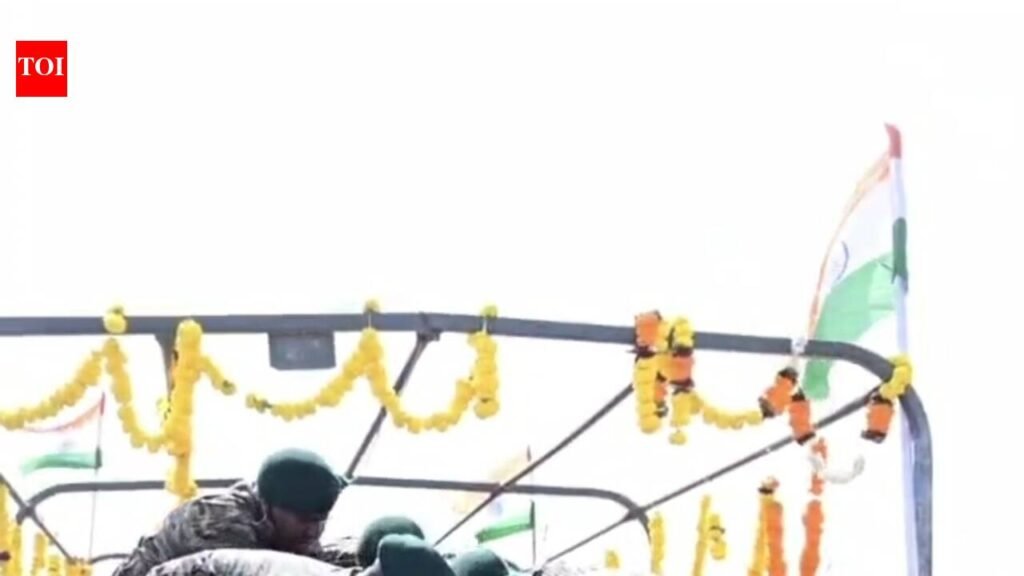 19-year-old soldier cremated with military honours in Bonada; died during training in Delhi | Jaipur News
