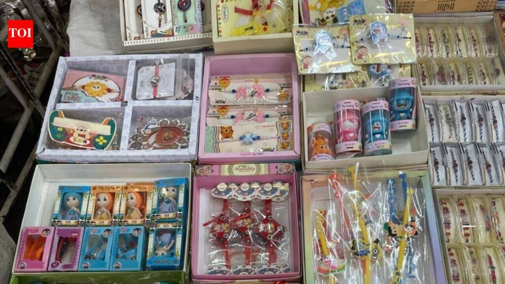 From traditional to trendy: Rakhi markets bustle despite price rise | Prayagraj News