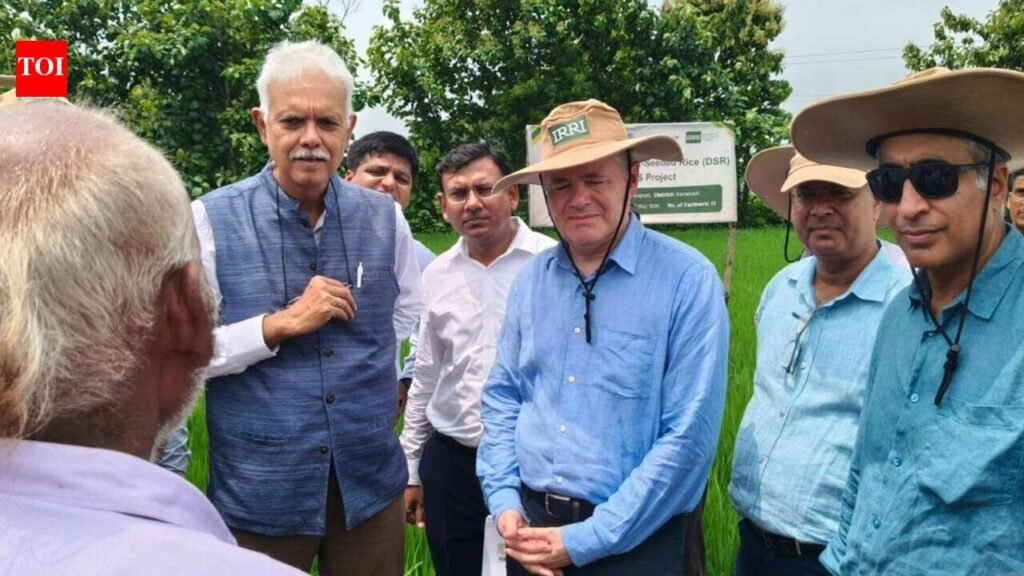 World Bank delegation reviews digital, climate-smart farming in Varanasi | Varanasi News