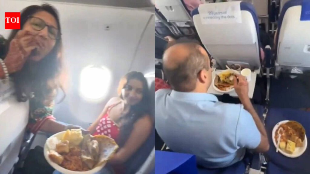 Samosas, dhoklas, theplas on an IndiGo flight? This Indian family’s desi feast has sparked a heated debate online