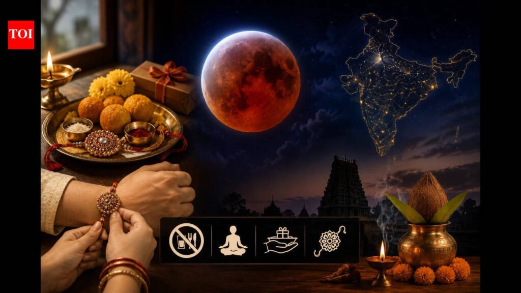 Lunar Eclipse on Raksha Bandhan 2026: Sutak Kaal Impact & India Visibility; Does Sutak Apply to Rakhi Rituals?