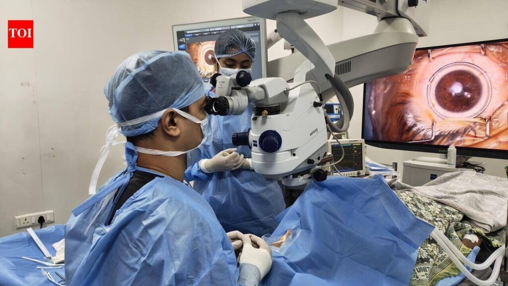 Chennai hospital opens centre for cornea surgery that skips transplants | Chennai News
