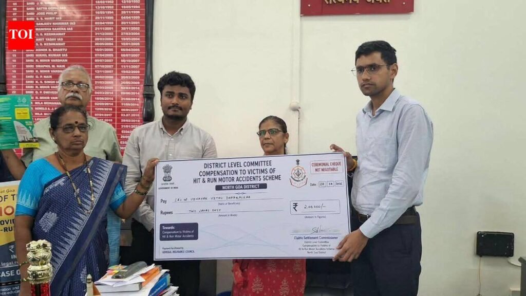Two Goa hit-and-run victims receive compensation | Goa News